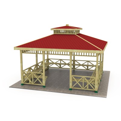 12 K Square Gazebo